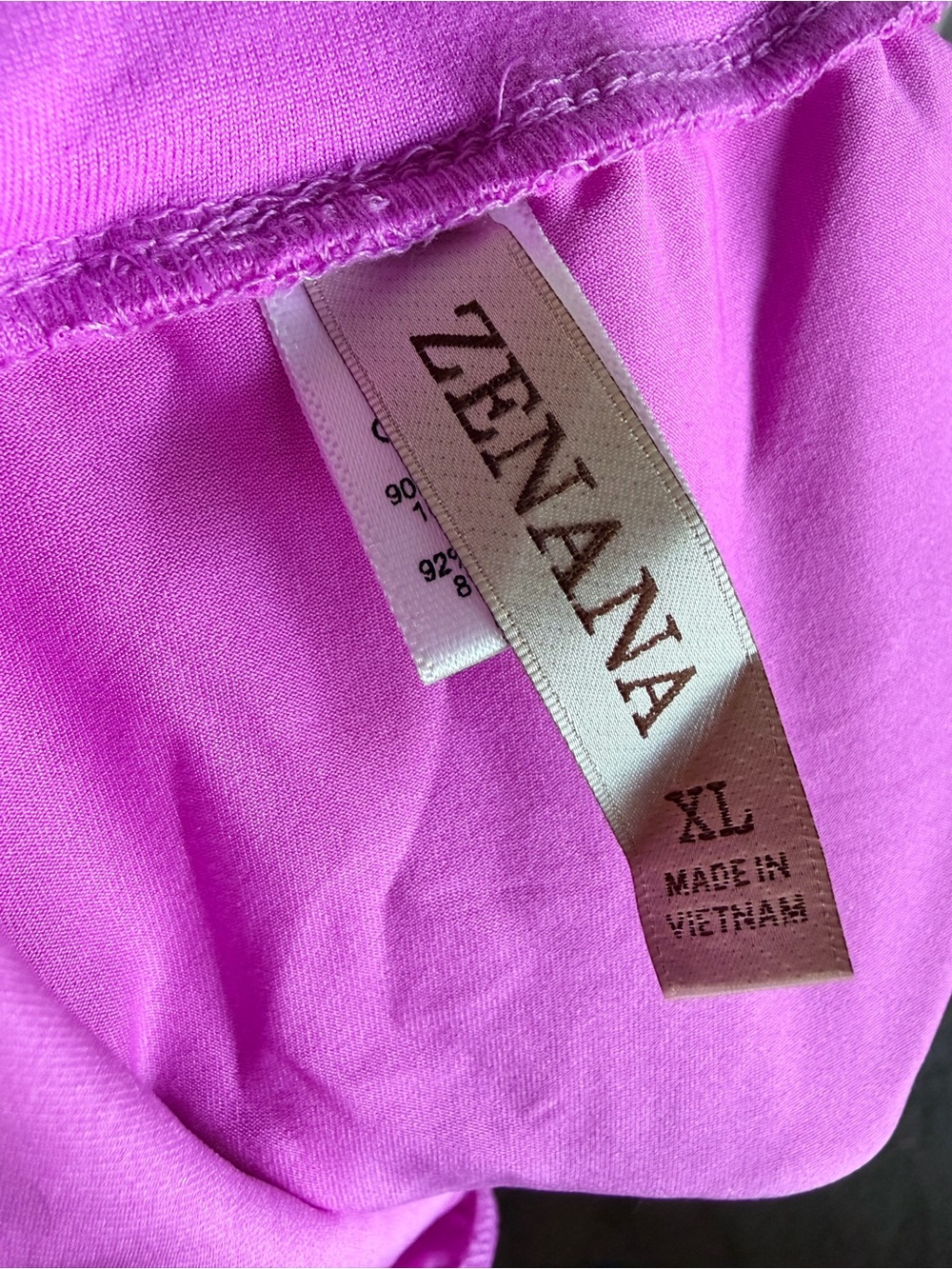 Zenana Women's Fold-Over Waist Hot Pink Active Shorts | size XL - Picture 5 of 5